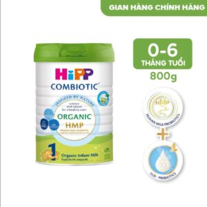 Sữa bột HiPP Organic số 1 800g (0-6)