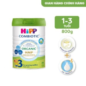 Sữa bột HiPP Organic số 3 800g (1-3)
