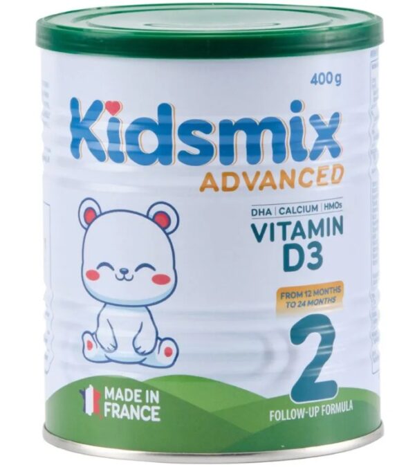 Sữa bột Kidsmix số 2 (12-24) 400gr
