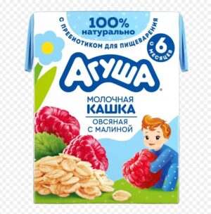 Sữa ngày yến mạch mâm xôi Agusha 200ml