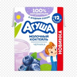 Sữa lắc vị việt quất Agusha 190ml