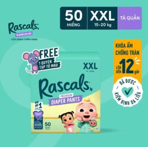 Tã quần Rascals Cocomelon (XXL, 15-20kg)