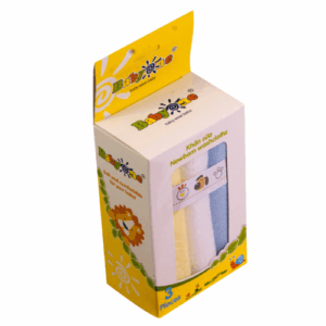 SS0642 Khăn sữa BabyOne (2 lớp) Hộp 3 cái