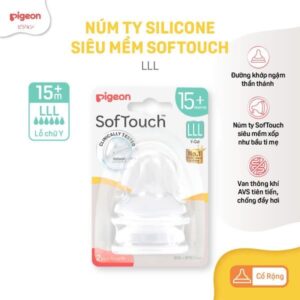 Vỉ Núm Ty Softouch Pigeon Size LLL