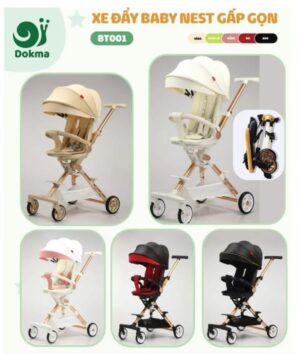 BT002 Xe đẩy gấp gọn baby