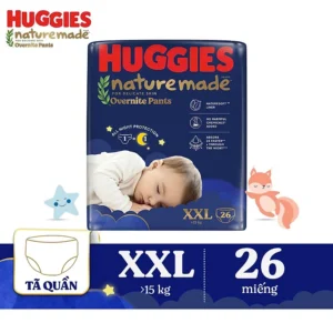Tã quần HUG Naturemade ban đêm XXL 26x2