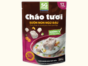 Cháo SGF sườn non ngũ đậu 240g