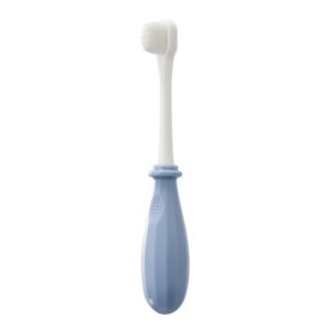 BÀN CHẢI ĐÁNH RĂNG LÔNG MỀM CHO BÉ 4-8 TUỔI, MÀU XANH