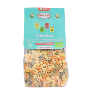 Nui ống ngắn rau củ hữu cơ  Dalla Costa 200g