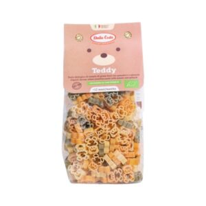 Nui rau củ hữu cơ hình gấu Teddy Dalla Costa 200g