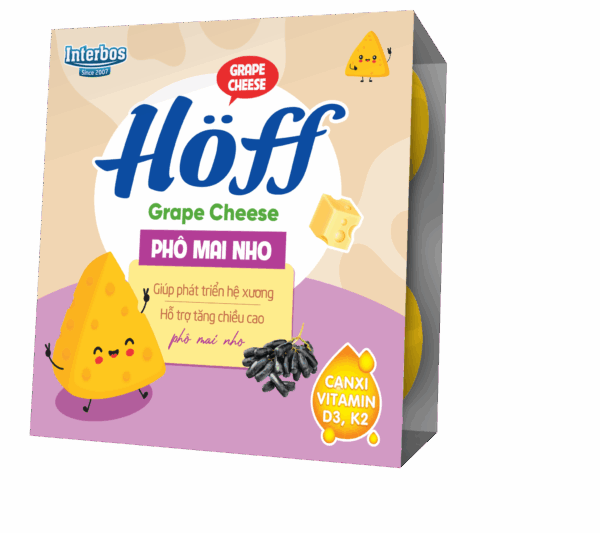 Phô mai nho Hoff - 55gr